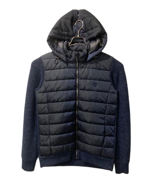 BLACK LABEL CRESTBRIDGE（ブラックレーベル クレストブリッジ）BLACK LABEL CRESTBRIDGE (ブラックレーベル クレストブリッジ) 中綿ジャケット ネイビー サイズ:Lの古着・服飾アイテム