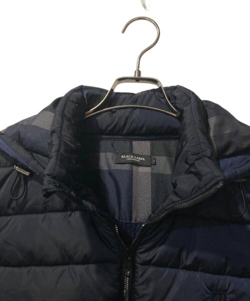 BLACK LABEL CRESTBRIDGE（ブラックレーベル クレストブリッジ）BLACK LABEL CRESTBRIDGE (ブラックレーベル クレストブリッジ) 中綿ジャケット ネイビー サイズ:Lの古着・服飾アイテム