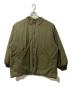 Needles（ニードルズ）の古着「Stand Collar Down Coat Wax Coating」｜オリーブ