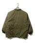 Needles (ニードルズ) Stand Collar Down Coat Wax Coating オリーブ サイズ:S：12000円