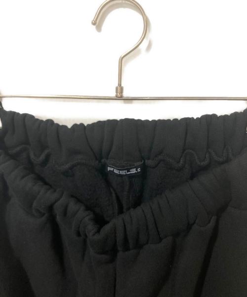 FEELS.（フィールズ）FEELS. (フィールズ) スウェットパンツ ブラック サイズ:Lの古着・服飾アイテム