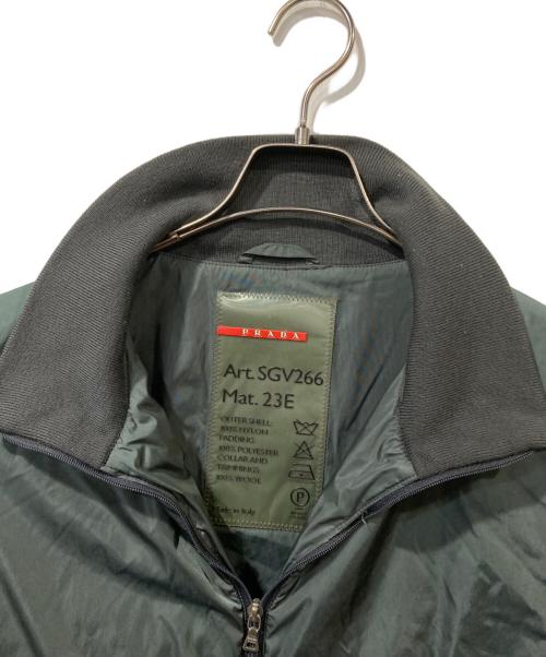 PRADA SPORTS（プラダスポーツ）PRADA SPORTS (プラダスポーツ) 中綿ジャケット カーキ サイズ:52の古着・服飾アイテム