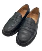 JJJJound×Blackstock & Weberジョウンド×ブラックストック ＆ ウェーバー）の古着「Ellis Penny Loafer」｜ブラック
