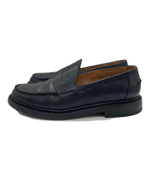 JJJJound（ジョウンド）JJJJound (ジョウンド) Blackstock & Weber (ブラックストック ＆ ウェーバー) Ellis Penny Loafer ブラック サイズ:9 1/2の古着・服飾アイテム