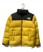 THE NORTH FACEザ ノース フェイス）の古着「ヌプシダウンジャケット」｜イエロー
