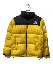 THE NORTH FACE（ザ ノース フェイス）の古着「ヌプシダウンジャケット」｜イエロー
