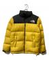 THE NORTH FACE（ザ ノース フェイス）の古着「ヌプシダウンジャケット」｜イエロー