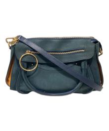 SEE BY CHLOE（シーバイクロエ）の古着「MIYA ミヤ 2WAYショルダーバッグ」｜ネイビー