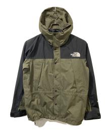 THE NORTH FACE（ザ ノース フェイス）の古着「マウンテンライトジャケット」｜カーキ×ブラック