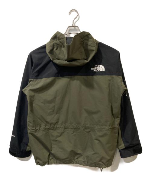 THE NORTH FACE（ザ ノース フェイス）THE NORTH FACE (ザ ノース フェイス) マウンテンライトジャケット カーキ×ブラック サイズ:Lの古着・服飾アイテム