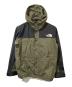 THE NORTH FACE（ザ ノース フェイス）の古着「マウンテンライトジャケット」｜カーキ×ブラック