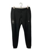 F.C.R.B.エフシーレアルブリストル）の古着「PDK RIBBED PANTS / ピーディーケー リブドパンツ」｜ブラック