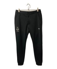 F.C.R.B.（エフシーレアルブリストル）の古着「PDK RIBBED PANTS / ピーディーケー リブドパンツ」｜ブラック