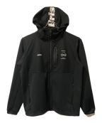 F.C.R.B.エフシーレアルブリストル）の古着「PDK HYBRID HOODED JACKET」｜ブラック