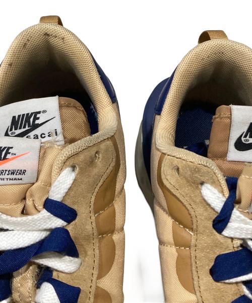 NIKE（ナイキ）NIKE (ナイキ) sacai (サカイ) VAPOR WAFFLE SESAME / ヴェイパーワッフル セサミ ブラウン×ネイビー サイズ:28cmの古着・服飾アイテム