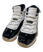 NIKEナイキ）の古着「Air Jordan 11 Retro」｜ホワイト×ブラック