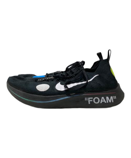 NIKE（ナイキ）NIKE (ナイキ) OFFWHITE (オフホワイト) ZOOM FLY MERCURIAL FK/OW ブラック サイズ:27.5ｃｍの古着・服飾アイテム
