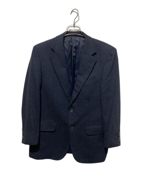 BURBERRY LONDON（バーバリーロンドン）BURBERRY LONDON (バーバリーロンドン) カシミヤテーラードジャケット ネイビー サイズ:AB5の古着・服飾アイテム