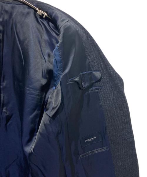 BURBERRY LONDON（バーバリーロンドン）BURBERRY LONDON (バーバリーロンドン) カシミヤテーラードジャケット ネイビー サイズ:AB5の古着・服飾アイテム