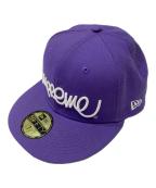 New Era×SUPREMEニューエラ×シュプリーム）の古着「Handstyle ベースボールキャップ」｜パープル