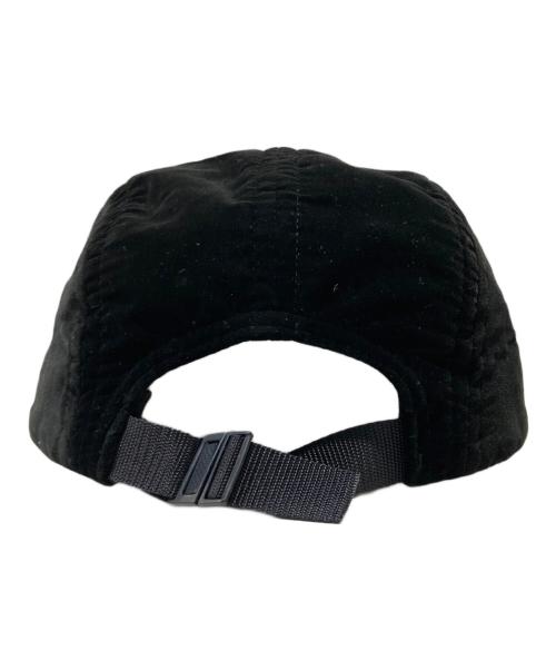 SUPREME（シュプリーム）Supreme (シュプリーム) Velvet Camp Cap ブラックの古着・服飾アイテム
