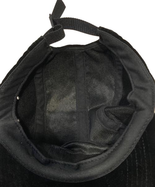 SUPREME（シュプリーム）Supreme (シュプリーム) Velvet Camp Cap ブラックの古着・服飾アイテム