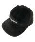 Supreme（シュプリーム）の古着「Velvet Camp Cap」｜ブラック