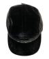 中古・古着 Supreme (シュプリーム) Velvet Camp Cap ブラック：8000円
