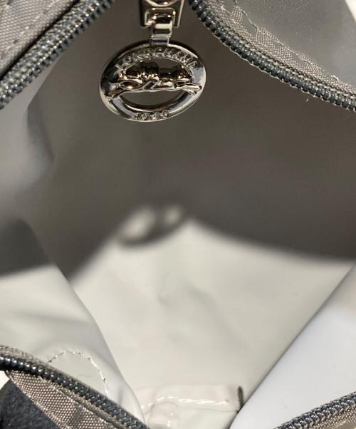 LONGCHAMP（ロンシャン）LONGCHAMP (ロンシャン) ル プリアージュ ミニショルダーバッグ グレーの古着・服飾アイテム