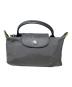 LONGCHAMP（ロンシャン）の古着「ル プリアージュ ミニショルダーバッグ」｜グレー