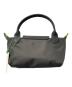 LONGCHAMP (ロンシャン) ル プリアージュ ミニショルダーバッグ グレー：9000円