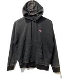 DIESELディーゼル）の古着「D-UM-RIB-NE HOODIE」｜ブラック