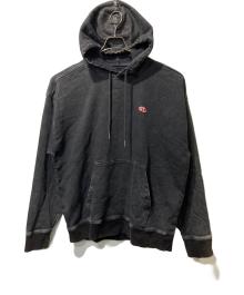 DIESEL（ディーゼル）の古着「D-UM-RIB-NE HOODIE」｜ブラック