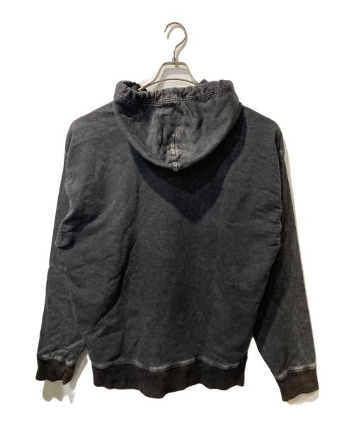 DIESEL（ディーゼル）DIESEL (ディーゼル) D-UM-RIB-NE HOODIE ブラック サイズ:Ⅼの古着・服飾アイテム