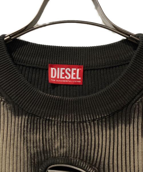 DIESEL（ディーゼル）DIESEL (ディーゼル) K-DARIN Sweater ベージュ サイズ:XLの古着・服飾アイテム