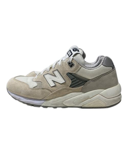 NEW BALANCE（ニューバランス）NEW BALANCE (ニューバランス) COMME des GARCONS HOMME (コムデギャルソン オム) 580 ローカットスニーカー アイボリー サイズ:27cmの古着・服飾アイテム