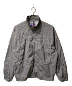 THE NORTHFACE PURPLELABELザ・ノースフェイス パープルレーベル）の古着「Brushed Weather Mountain Wind Jacket」｜グレー