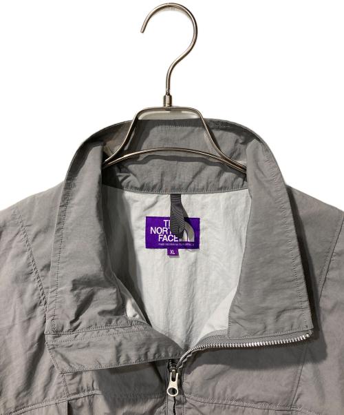 THE NORTHFACE PURPLELABEL（ザ・ノースフェイス パープルレーベル）THE NORTHFACE PURPLELABEL (ザ・ノースフェイス パープルレーベル) Brushed Weather Mountain Wind Jacket グレー サイズ:XLの古着・服飾アイテム