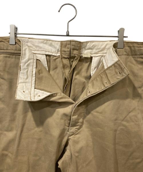 RRL（ダブルアールエル）RRL (ダブルアールエル) ミリタリーチノパンツ ベージュ サイズ:w38の古着・服飾アイテム