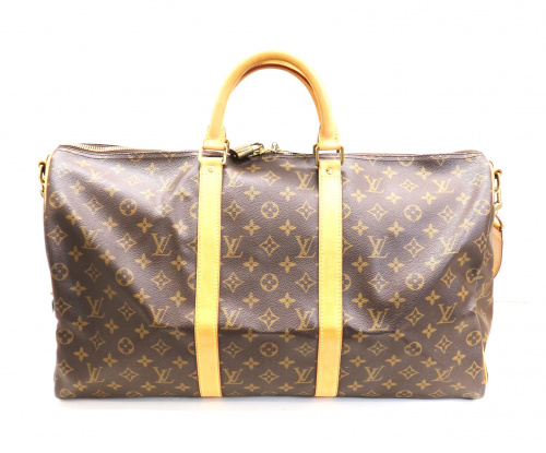 LOUIS VUITTON（ルイ ヴィトン）LOUIS VUITTON (ルイヴィトン) キーポル50・バンドリエール ブラウン M41426の古着・服飾アイテム