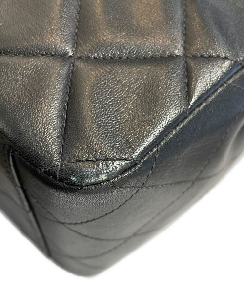 CHANEL（シャネル）CHANEL (シャネル) デカマトラッセ Wチェーンショルダーバッグ ブラック サイズ:-の古着・服飾アイテム