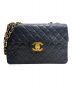 CHANEL（シャネル）の古着「デカマトラッセ Wチェーンショルダーバッグ」｜ブラック