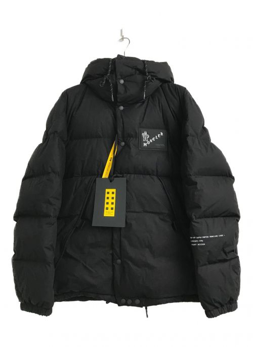 MONCLER（モンクレール）MONCLER×FRAGMENT (モンクレール×フラグメント) Alken ショートダウンジャケット ブラック サイズ:2の古着・服飾アイテム