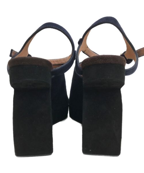 MARNI（マルニ）MARNI (マルニ) ヒールパンプス ネイビー サイズ:37の古着・服飾アイテム
