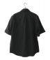 IRENISA (イレニサ) FLY FRONT SHORT-SLEEVED SHIRT ブラック サイズ:3：5000円