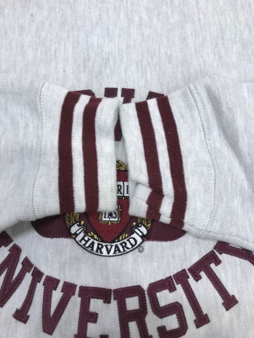 Champion REVERSE WEAVE（チャンピオン リバース ウィーブ）Champion REVERSE WEAVE (チャンピオンリバースウィーブ) Harvard カレッジスウェット グレー サイズ:2XLの古着・服飾アイテム