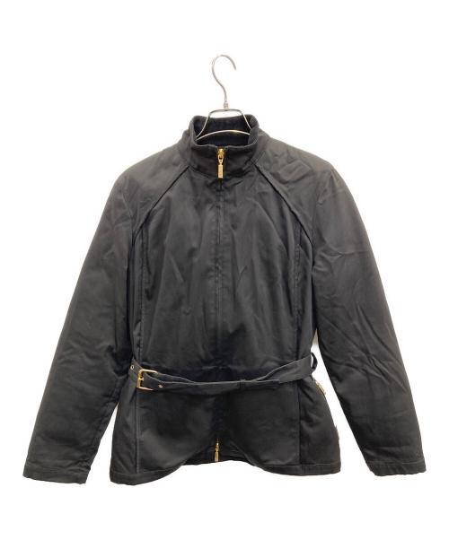 MONCLER（モンクレール）MONCLER (モンクレール) ダウンライナー付コート ブラック サイズ:2の古着・服飾アイテム