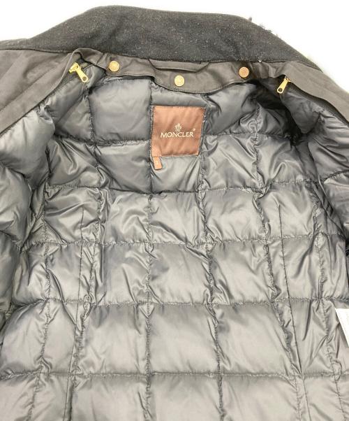 MONCLER（モンクレール）MONCLER (モンクレール) ダウンライナー付コート ブラック サイズ:2の古着・服飾アイテム