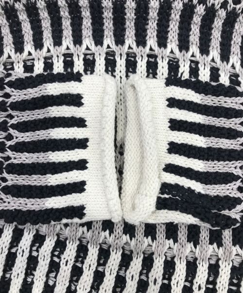 BATONER（バトナ―）BATONER (バトナ―) MIX YARN CREW NECK ブラック サイズ:２の古着・服飾アイテム