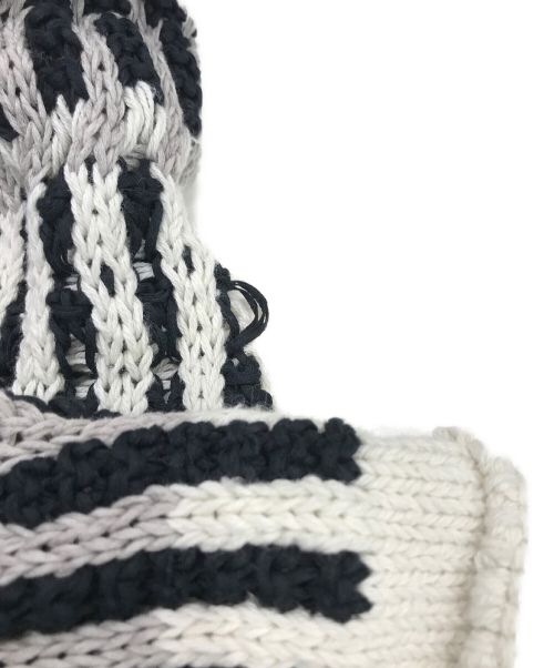 BATONER（バトナ―）BATONER (バトナ―) MIX YARN CREW NECK ブラック サイズ:２の古着・服飾アイテム